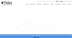 Desktop Screenshot of fidesconsultores.com